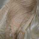 Baruisi Short Curly Blonde Wigs for Women Synthetic Natural Wavy Costume Wig for Cosplay Party