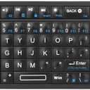 Rii K06 Mini Bluetooth Keyboard,Backlit 2.4GHz Wireless Keyboard with IR Learning, Portable with Touchpad,Compatible with Amazon Fire Stick/VR Glasses/PS4/PS5/HTPC/IPTV (2.4G and Bluetooth)