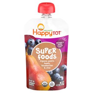 Happy Baby Blueberry, Pear, Beet, 4.22 Ounce