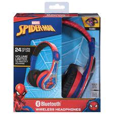 Marvel Spiderman Kids Volume Limiting Bluetooth® Headphones with Microphone
