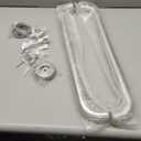 2 Pack 24 Inch Shower Grab Bar, iMomwee Satin Brushed Nickel Stainless Steel Bathroom Grab Bar Handle,Shower Balance Bar,Safety Hand Rail Support,Handicap Elderly Senior Assist Handle(1.25" Diameter)