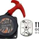 FLMLF 45CC Engine Super Easy Pull Start with Starter Dial Red for 1/5 Rovan Losi 5ive T RC CAR Parts