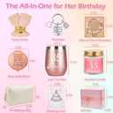 35th Birthday Gifts for Women Her, Happy 35th 35 Year Old Birthday Basket Gifts Box for Women Best Friends Female Daughter Sister Her Girlfriend Coworker Bestie Birthday Unique
