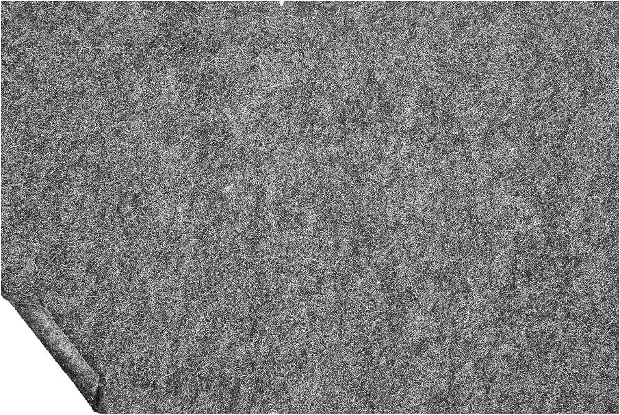 VEVOR Rug Pad 1/2" Thick 72" x 48", Area Rug Pad Dual Surface Protective Cushioning Carpet Pad, Polyester Felt + Latex, 1-2㎡ Area Carpet Padding Rug Cushion for All Floors(Without Slip Resistance)