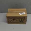 NovelBee Double-Layer 4 Slots Watch Boxes with 2 Grids Jewelry Display Organizer Case for Women and Men Watch Jewelry Earring Rings Bracelets Storage (Black)