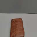 GAEKEAO Wallet for Women Clutch RFID Blocking Wristlet Leather Purse Large Capacity Credit Card Holder with Grip Hand Strap (A01 Retro Brown Tan)