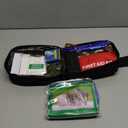 238Pcs Emergency Survival Kit and First Aid Kit, Professional Survival Gear Tool with Tactical Molle Pouch and Emergency Tent for Earthquake, Outdoor Adventure, Camping, Hiking, Hunting (B-Black(Included Shovel))