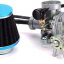 Motorcycle Carburetor Compatible with Honda ATV 3-Wheeler ATC 110 1979-1985 80 81 82 83 84 New Carb with Air Filter
