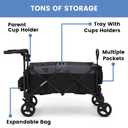 Delta Children - Little Folks City Wagon Cruiser, Black/Grey