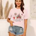 Women Magical Christmas T Shirt Merry Christmas Shirt Xmas Magic Kingdom Shirts Magic Castle Holiday Short Sleeve Top Tee Red (Pink, XL)