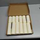 Da by Waterproof Outdoor Flameless LED Battery Candles, 12 High-Temperature Resistant Simulated Candles