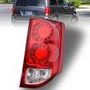 Nakuuly Tail Light Compatible With 2011-2020 Dodge Grand Caravan Right Passenger Side LED Taillight Rear Lamp Brake Signal Assembly with Bulb # 5182534AF CH2801199