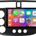 2+32G 9-inch Android 12 Car Stereo for Honda Civic 2000 2001 2002 2003 2004 2005 IPS Touchscreen Screen Car Radio with Carplay & Android Auto Support Backup Camera GPS FM Navi BT SWC