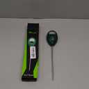 XLUX Soil Moisture Meter, Plant Water Monitor, Hygrometer Sensor for Gardening, Farming, Indoor and Outdoor Plants, No Batteries Required (26CM)