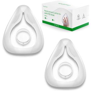 Replacement Cushion for AirFit F20 Mask Medium, FSA & HSA Eligible, 2-Pack Compatible with Original F20 Frame, Reliable Seal & Perfect Fit for Full Face Mask