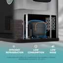 EUHOMY 12 Volt Refrigerator, 48QT Dual Zone Electric Cooler APP Control, Car Refrigerator with 12/24V DC 110-240V AC, Car Fridge -4~68, Portable Freezer Aluminum Interior for Camping,Trip,Home,Truck