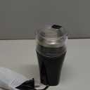 Coffee and Spice Grinder, Espresso Grinder for Home Use, Stainless Steel Blade and Removable Cup, Multi-functional for Coffee Beans, Spices and More,Gray