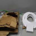 Ingenuity: ity by Ingenuity Flip & Sit Potty Seat 2pk (White) – Easy to Set Up & Remove Potty Training Seat That Attaches to Adult Toilet Seat