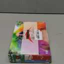 Black and Light Blonde Wig with Necklace Choker for Womens Girls Cosplay Costume Short Wavy Bob Synthetic Wigs with Bangs for Halloween Party