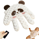 Baby Patter for Sleep, Baby Soothing Palm Hand, Startle Prevention Pillow Red Bean Filling with Remote Control for Newborns Baby Girl Baby Boy
