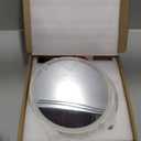 Makeup Mirror with Lights, 4K Ultra-Clear Reflection, Long-Press Adjustable Brightness, 3 Glow Settings, Flexible Multi-Angle DesignPerfect for Makeup and Skincare (White)