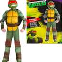 Nickelodeon Teenage Mutant Ninja Turtles Costumes for Boys - TMNT Halloween Costume for Kids with Muscle Bodysuit, Mask, Shell, More (Raphael, 12-14)