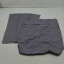 2ea. Bedsure bamboo pillowcases gray - large, 20x26 Inches