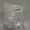 Tondiamo Shower Door Side Strip Seal Glass Translucent Shower Door Side Strip Seal Soft Clear PVC Frameless Glass Sweep to Stop Water(7/32 x 98.4 Inches,2 Rolls)