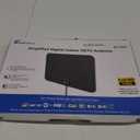 TV Antenna Indoor, Digital Amplified Indoor HDTV Antenna, 1080p VHF UHF Television Local Channels Detachable Signal Amplifier and 16.5ft Long Coax Cable (Black)