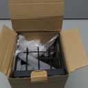 Vanwood Sponge Holder for Kitchen Sink with Auto Draining Tray, Sink Caddy Kitchen Sink Cocina Organizer, Self Drain Dish Soap Sponge Caddy for Counter | Kitchen Sink, Cocina Organizer, Self Drain, for Counter (Black)