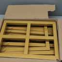 Wokceer 10x10 FT Backdrop Stand Heavy Duty Pipe and Drape Kit, Adjustable Gold Backdrop Stand for Wedding Birthday Party Photography Photo Booth Background Christmas Decoration