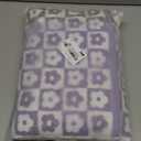 4 Pcs Checkered Hand Towels, Cute Cotton Bath Towels Soft Absorbent Floral Hand Towels for Bathroom, Colorful Patterned Face Towels for Bath Spa Gym Kitchen 13 x 29