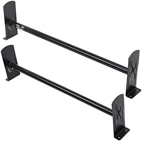 VEVOR Van Ladder Racks, 47.2/in-78.7/in Adjustable Van Roof Racks, 500 lbs Capacity Alloy Steel Ladder Racks for Van, Rain Gutter Racks Compatible with Full-Size Vans, 2 Pcs White