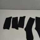 SERISIMPLE Thin Viscose Bamboo Dress Men Sock Soft Crew Anti Odor Lightweight Sock Breathable Comfort Cool Sock 5 Pairs L