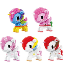 AIYIMUSIDEEN Pink Unicom Building Blocks，Kids Building Toys Set (3500 PCS) Gifts for Adults and Kids