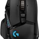 Logitech G502 HERO High Performance Wired Gaming Mouse, HERO 25K Sensor, 25,600 DPI, RGB, Adjustable Weights, 11 Programmable Buttons, On-Board Memory, PC / Mac