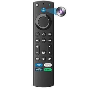 Replacement Voice Remote for Insignia, Toshiba, AMZ 2-Series, 4-Sereis, Omni, Pioneer, TCL, Hisense Smart TVs, Compatible with TV Fire-Series