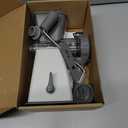 LHS Manual Meat Grinder with Stainless Steel Blades Heavy Duty Powerful Suction Base for Home Use Fast and Effortless for All Meats-Gray