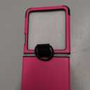 BENTOBEN for Samsung Galaxy Z Flip 7 5G Case with Ring, Heavy Duty 2 in 1 Full Body Rugged Galaxy Z Flip7 Case Girls Women Boy Men Shockproof Protection Cases Cover for Samsung Z Flip 7 6.9”, Hot Pink