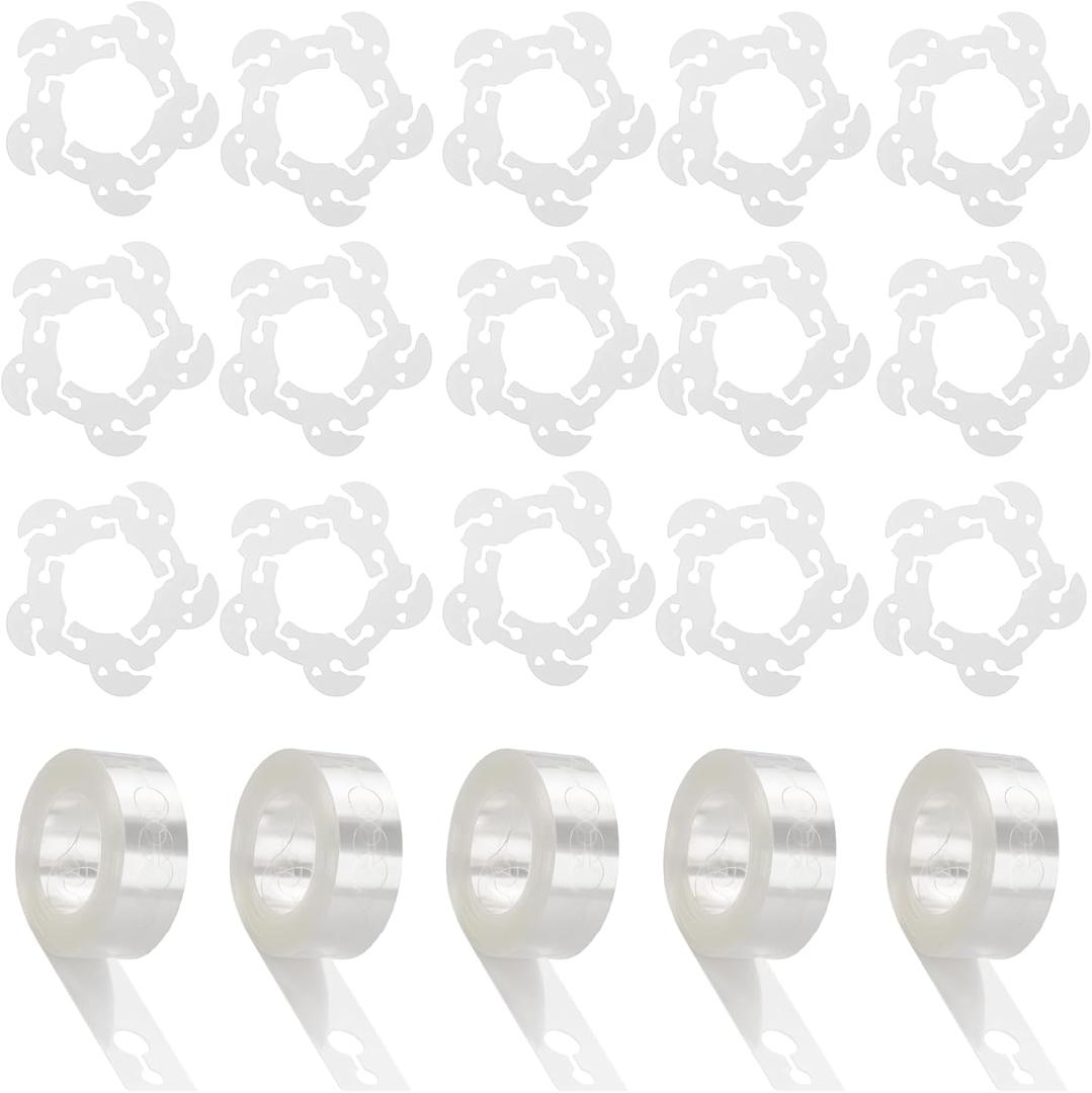 Balloon Arch Garland Kit, 5 Balloon Garland Strips - 50 Balloon Flower Clips and, Birthday Party, Wedding Decoration