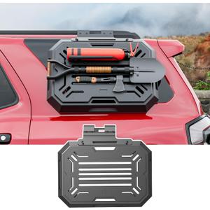SZYANG Rear Window Storage Molle Panel Compatible with 2025 2026 Toyota 4Runner Storage Panel System Rear Window Shelf Replacement for 2025 2026 Toyota 4Runner Accessories