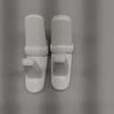 Door Lever Lock (2 Pack)  Prevents Toddlers from Opening Doors  Easy One-Hand Operation for Adults  Durable ABS with 3M Adhesive Backing  No Tools Needed for Install (White)