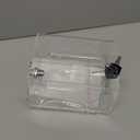 Amazon Basics Ballot Box With Key Lock, Clear