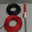 4/0 Battery Cable, 10FT Red + 10FT Black 4/0 Welding Cable, Stranded Oxygen-Free Pure Copper Wire for Automotive, Battery, Solar, Marine and Generator