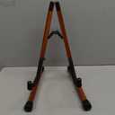 Cello Stand with Bow Holder, Mahogany Wooden A-Shape Floor Stand with Padded Foam, Handcrafted Cello Rack Fits 1/2, 3/4, 7/8, 4/4 Full-Size and Guitar, Instrument Holder for Home and Studio Display