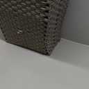 Whitmor Liner and Lid Laundry Hamper, Gray Wash