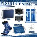 Geiserailie 6 Pcs Christmas Engineer Gifts Set for Men Include Tumbler Cup, Engineering Ruler, Socks, Keychain, Greeting Card, Gift Box for Mechanical Engineering Student Retirement Birthday Gift