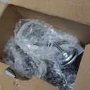 Finnhomy Stem Caster Wheels 2 Inch Heavy Duty Threaded Swivel Casters 1/4" - 20 x 1 Set of 4 for Wire Shelve Wheels P Anti-wear Smooth Casters, Black