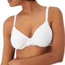 Bali Women's Breathe Modal T-Shirt Bra, Breathable Lightweight Underwire Bra, Convertible Straps (38DD)