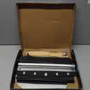 Pizza Peel Aluminum Pizza Spatula, Mooues 12 inch Metal Pizza Paddle(12"x 14")with Rocker Cutter Foldable Wood Handle, [Storage bag included], for Family Pizza Oven Baking Pizza, Dough, Bread & Pastry